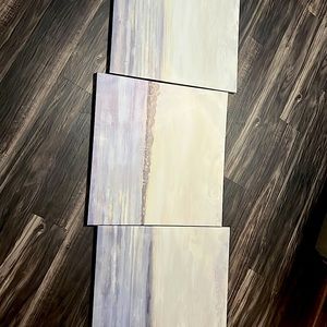 3 piece wall art set